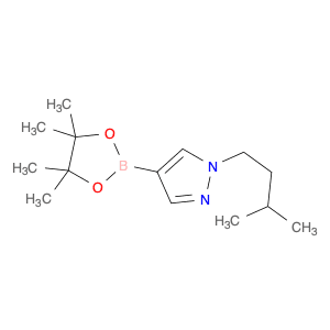 1-Isopentyl-4-(4,4,5,5-tetramethyl-1,3,2-dioxaborolan-2-yl)-1H-pyrazole