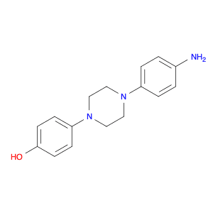 1-(4-Aminophenyl)-4-(4-hydroxyphenyl)piperazine