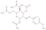 2-(4-Methoxybenzylidene)imino-2-deoxy-1,3,4,6-Tetra-O-acetyl-β-D-glucopyranose