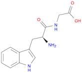 (S)-2-(2-Amino-3-(1H-indol-3-yl)propanamido)acetic acid