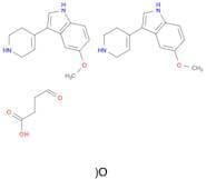 5-METHOXY-3-(1,2,5,6-TETRAHYDRO-4-PYRIDINYL)-1H-INDOLE HEMISUCCINATE