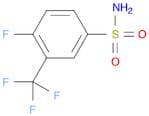 4-FLUORO-3-TRIFLUOROMETHYLBENZENESULFONAMIDE