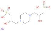 Piperazine-N,N'-bis(2-hydroxypropanesulfonic acid) sesquisodium salt
