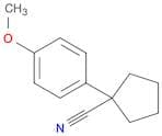 1-(4-Methoxyphenyl)cyclopentanecarbonitrile