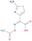 (Z)-2-(Acetoxyimino)-2-(2-aminothiazol-4-yl)acetic acid