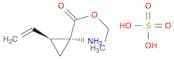 (1R,2S)-Ethyl 1-amino-2-vinylcyclopropanecarboxylate hemisulfate