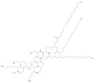 S-[2,3-Bis[(1-oxohexadecyl)oxy]propyl]-N-(1-oxohexadecyl)-L-cysteinyl-L-seryl-L-lysyl-L-lysyl-L-ly…