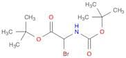 Tert-Butyl 2-Bromo-2-((Tert-Butoxycarbonyl)Amino)Acetate