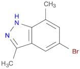 5-Bromo-3,7-dimethyl-1H-indazole