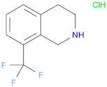 8-(trifluoromethyl)-1,2,3,4-tetrahydroisoquinoline hydrochloride
