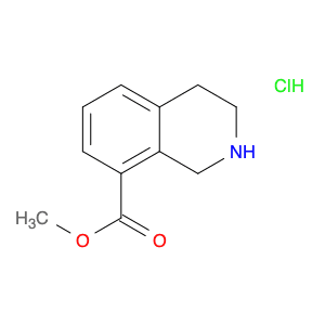 8-​Isoquinolinecarboxyl​ic acid, 1,​2,​3,​4-​tetrahydro-​, methyl ester, hydrochloride (1:1)