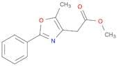 METHYL 2-(5-METHYL-2-PHENYL-1,3-OXAZOL-4-YL)ACETATE