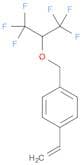 1-(((1,1,1,3,3,3-Hexafluoropropan-2-yl)oxy)methyl)-4-vinylbenzene