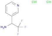 (2,2,2-Trifluoro-1-pyridin-3-ylethyl)amine 2HCl