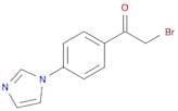 2-Bromo-1-(4-imidazol-1-yl-phenyl)ethanone