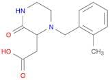 2-(1-(2-Methylbenzyl)-3-oxopiperazin-2-yl)acetic acid