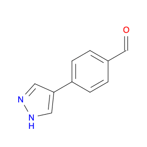 4-(1H-Pyrazol-4-yl)benzaldehyde
