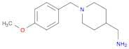 (1-[(4-Methoxyphenyl)methyl]piperidin-4-yl)methanamine