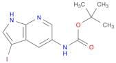 tert-Butyl 3-iodo-1H-pyrrolo[2,3-b]pyridin-5-ylcarbamate