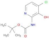 tert-Butyl 4-chloro-3-hydroxypyridin-2-ylcarbamate