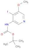 tert-Butyl 4-iodo-5-methoxypyridin-3-ylcarbamate