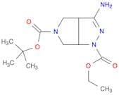 5-tert-Butyl 1-ethyl 3-amino-3a,4,6,6a-tetrahydropyrrolo[3,4-c]pyrazole-1,5-dicarboxylate