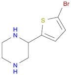 2-(5-Bromothiophen-2-yl)piperazine