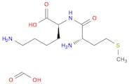 (S)-6-Amino-2-((S)-2-amino-4-(methylthio)butanamido)hexanoic acid compound with formic acid (1:1)