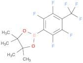 4,4,5,5-Tetramethyl-2-(2,3,5,6-tetrafluoro-4-(trifluoromethyl)phenyl)-1,3,2-dioxaborolane