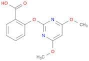 2-[(4,6-Dimethoxypyrimidin-2-yl)oxy]benzoic acid