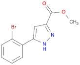 Methyl 5-(2-bromophenyl)-1H-pyrazole-3-carboxylate