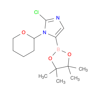 2-Chloro-1-(tetrahydro-2H-pyran-2-yl)-1H-imidazole-5-boronic acid pinacol ester