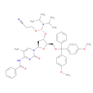5'-O-(4,4'-DIMETHOXYTRITYL)-5-METHYL-N4-BENZOYL-2'-DEOXYCYTIDINE-3'-(2-CYANOETHYL-N,N-DIISOPROPYL)…