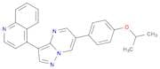 4-[6-[4-(1-Methylethoxy)phenyl]pyrazolo[1,5-a]pyrimidin-3-yl]-quinoline
