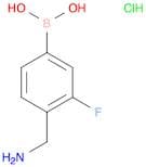 4-(AMINOMETHYL)-3-FLUOROPHENYLBORONIC ACID, HCL