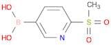 6-(Methylsulfonyl)pyridine-3-boronic Acid
