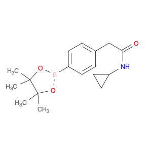 4-(N-Cyclopropylaminocarbonyl)methylphenylboronic acid, pinacol ester