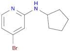 4-Bromo-2-(N-cyclopentylamino)pyridine