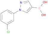 1-(3-Chlorophenyl)-1H-pyrazol-4-ylboronic acid