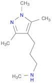 N-Methyl-n-[3-(1,3,5-trimethyl-1h-pyrazol-4-yl)propyl]amine
