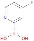 4-FLUOROPYRIDIN-2-YL-2-BORONIC ACID