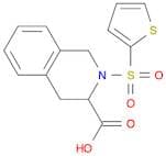 2-(2-THIENYLSULFONYL)-1,2,3,4-TETRAHYDRO-3-ISOQUINOLINECARBOXYLIC ACID
