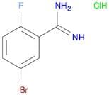 5-Bromo-2-fluorobenzimidamide hydrochloride