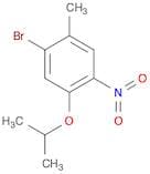 1-Bromo-5-isopropoxy-2-methyl-4-nitrobenzene