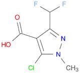 5-Chloro-3-(difluoromethyl)-1-methyl-1H-pyrazole-4-carboxylic acid