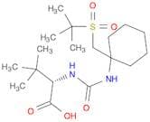 (S)-2-(3-(1-((tert-butylsulfonyl)methyl)cyclohexyl)ureido)-3,3-dimethylbutanoic acid