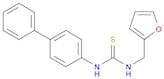 1-([1,1'-biphenyl]-4-yl)-3-(furan-2-ylmethyl)thiourea