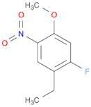1-ethyl-2-fluoro-4-methoxy-5-nitrobenzene