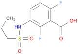 2,6-Difluoro-3-(propylsulfonamido)benzoic acid