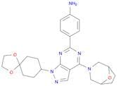 4-(4-(8-Oxa-3-azabicyclo[3.2.1]octan-3-yl)-1-(1,4-dioxaspiro[4.5]decan-8-yl)-1H-pyrazolo[3,4-d]pyr…